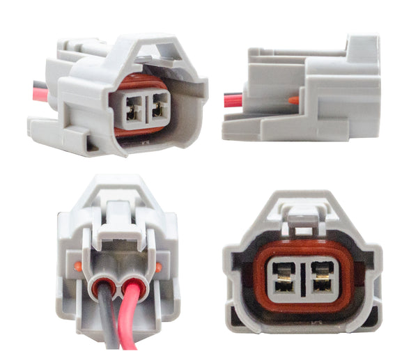 SKU7634 CONECTOR / ARNES 2 TERMINALES INYECTOR, SENSOR MARCA JAPEMA
