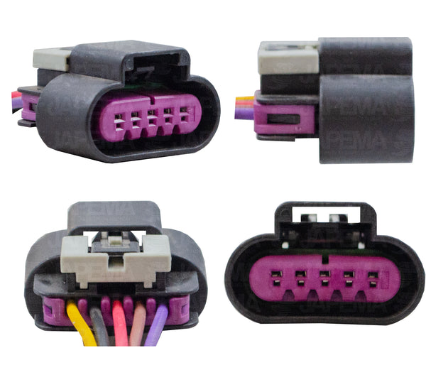 SKU11634 CONECTOR / ARNES 5 TERMINALES SENSOR MAF MARCA JAPEMA