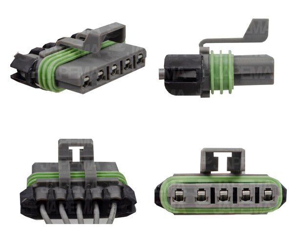 SKU1586 CONECTOR / ARNES 5 TERMINALES RESISTENCIA MARCA JAPEMA