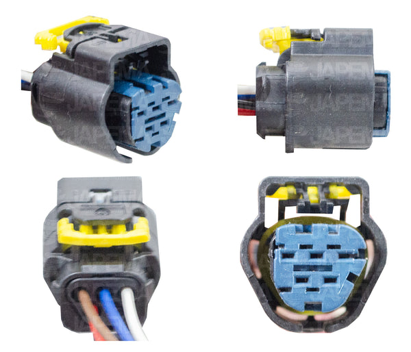 SKU12055 CONECTOR / ARNES 5 TERMINALES SENSOR MAF, SENSOR PRESION DE GASOLINA MARCA JAPEMA