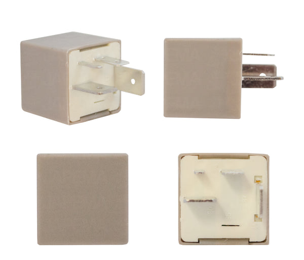 SKU4552 RELEVADOR 4 TERMINALES BOMBA DE GASOLINA 12V MARCA JAPEMA