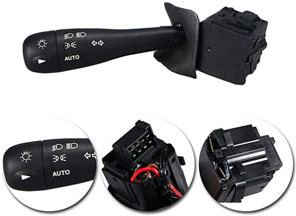SKU10133 INTERRUPTOR PALANCA DE DIRECCIONALES MULTIFUNCIONAL CHEVROLET, PONTIAC, SATURN MARCA JAPEMA