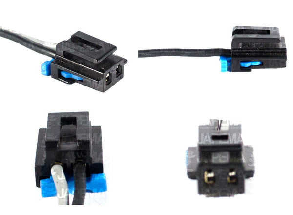 SKU8659 CONECTOR / ARNES 2 TERMINALES BOMBA DE GASOLINA MARCA ECONOMICA