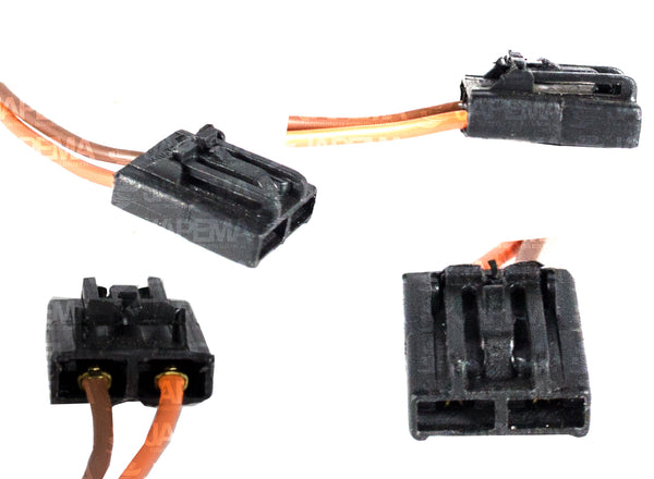 SKU9808 CONECTOR / ARNES 2 TERMINALES REPUESTO BOMBA DE GASOLINA MARCA ECONOMICA