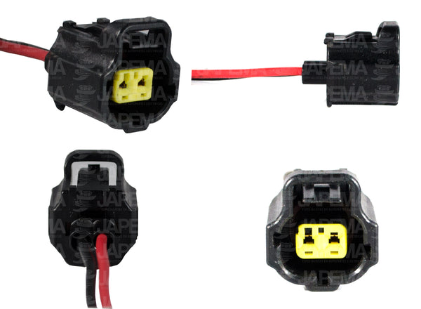 SKU6057 CONECTOR / ARNES 2 TERMINALES MARCA JAPEMA