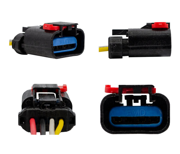 SKU5974 CONECTOR / ARNES 4 TERMINALES MARCA ECONOMICA