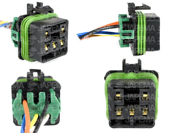 SKU11993 CONECTOR / ARNES 5 TERMINALES RELEVADOR MARCA ECONOMICA