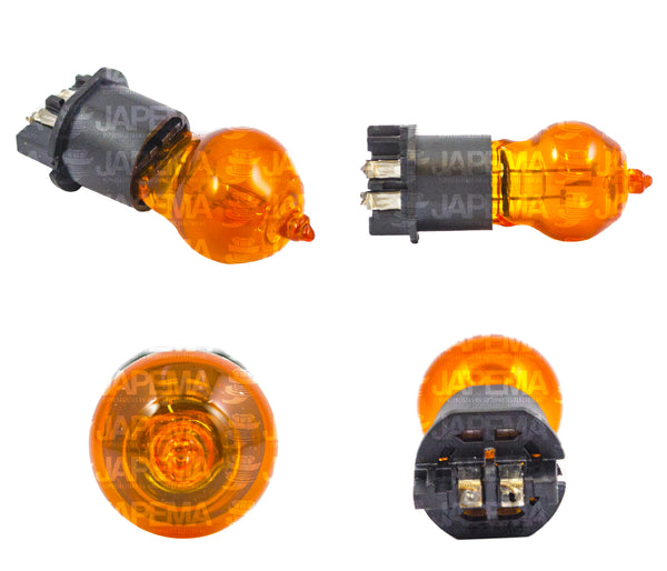 SKU8930 FOCO HALOGENO 12174NA AMBAR PWY24W 12V MARCA ECONOMICA