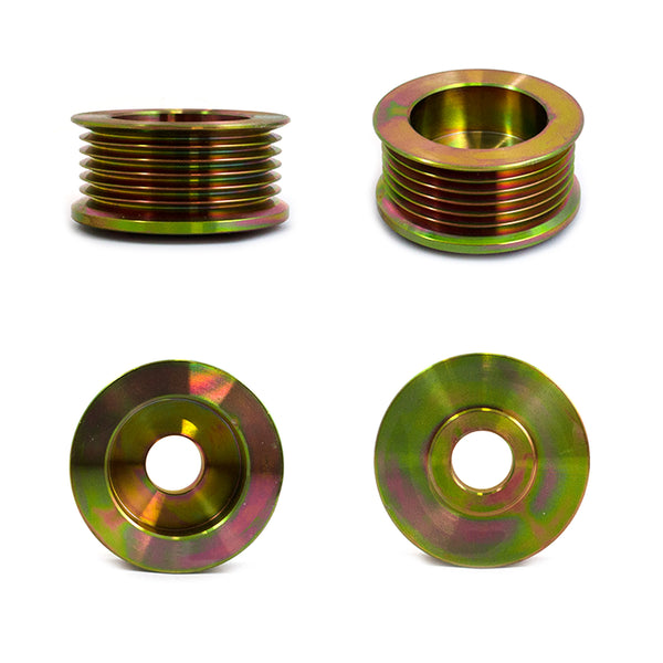 SKU703 POLEA SERPENTINA ALTERNADOR DELCO CS130 6S CW, CCW MARCA JAPEMA