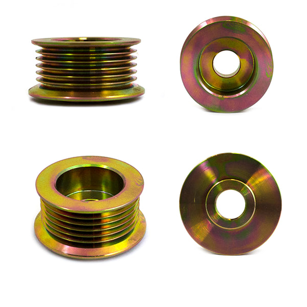 SKU704 POLEA SERPENTINA ALTERNADOR DELCO CS130 6S CW, CCW MARCA JAPEMA