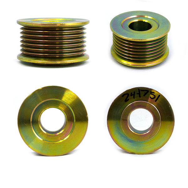 SKU714 POLEA SERPENTINA ALTERNADOR DELCO 20, 21SI 7S CW, CCW MARCA JAPEMA