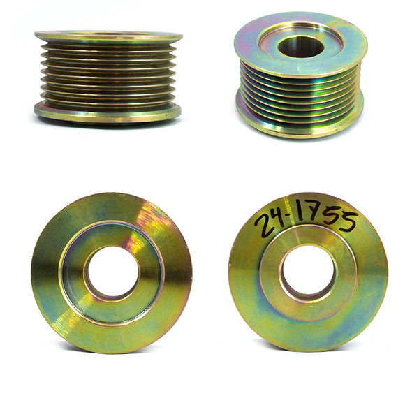 SKU3406 POLEA SERPENTINA ALTERNADOR DELCO 22SI, 27SI 8S CW, CCW MARCA JAPEMA