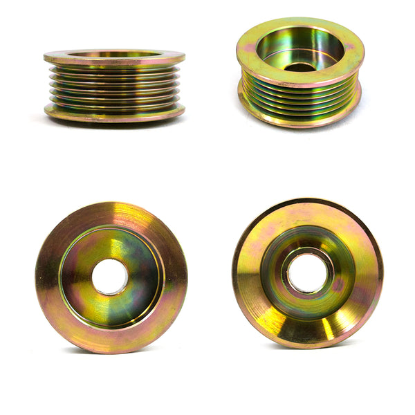 SKU3034 POLEA SERPENTINA ALTERNADOR FORD 3G 6S CW, CCW MARCA JAPEMA