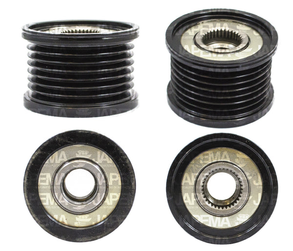 SKU6321 POLEA CLUTCH NIPPONDENSO CW 7C ROSCA M14-1.5 ID 17MM BASE 9MM MARCA ECONOMICA