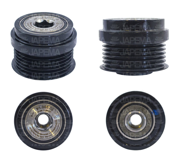 SKU5573 POLEA CLUTCH ALTERNADOR NIPPONDENSO 6C CW MARCA JAPEMA