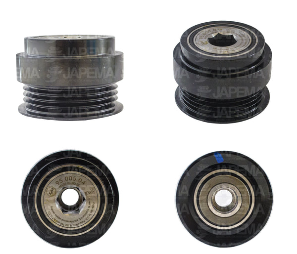 SKU12947 POLEA CLUTCH ALTERNADOR NIPPONDENSO 4C CW MARCA JAPEMA FORD EDGE, EXPLORER, FUSION