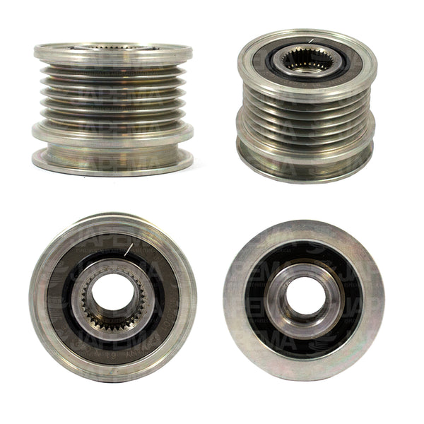 SKU3805 POLEA CLUTCH ALTERNADOR BOSCH CW 6C MARCA JAPEMA