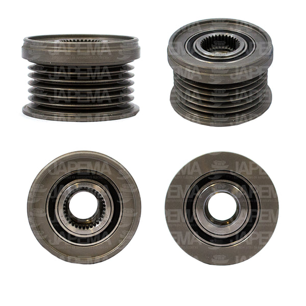 SKU13187 POLEA CLUTCH ALTERNADOR BOSCH CW 6C MARCA JAPEMA