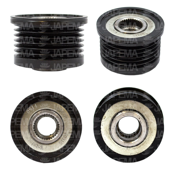 SKU4035 POLEA CLUTCH ALTERNADOR VALEO CW 6C MARCA JAPEMA