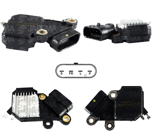 SKU1032 REGULADOR DELCO AD230, AD237, AD244 12V MARCA JAPEMA CHEVROLET ASTRO, SILVERADO