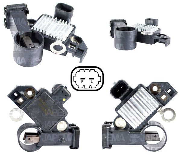 SKU8314 REGULADOR DELCO 12V SISTEMA RVC MARCA JAPEMA SONIC, SPARK, TRAX
