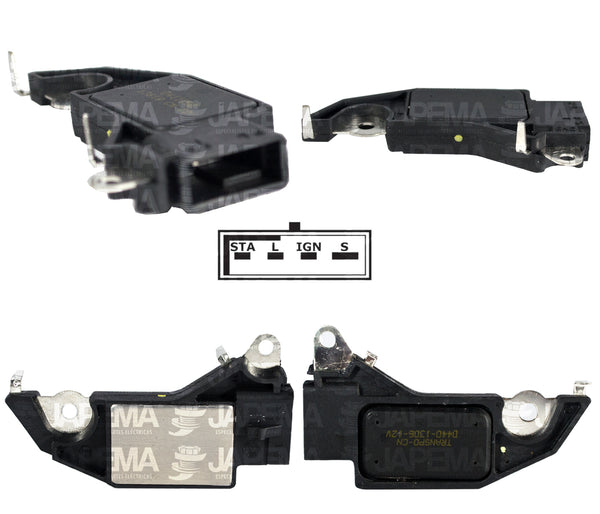 SKU6673 REGULADOR DELCO CS121 12V MARCA JAPEMA COROLLA, PRIZM