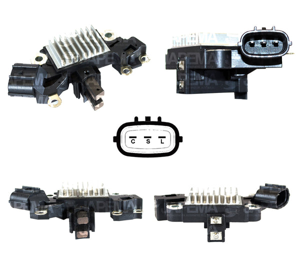 SKU4483 REGULADOR HITACHI 12V MARCA JAPEMA NISSAN ARMADA, PATHFINDER, TITAN