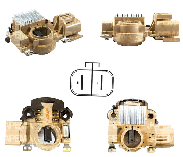 SKU4998 REGULADOR MITSUBISHI 12V MARCA JAPEMA