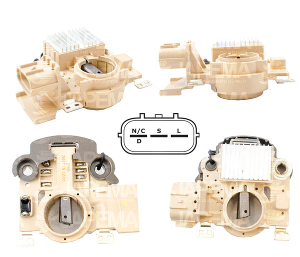 SKU8058 REGULADOR MITSUBISHI 12V MARCA JAPEMA