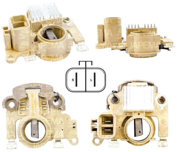 SKU1196 REGULADOR MITSUBISHI 12V MARCA JAPEMA