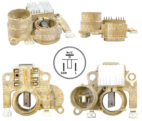 SKU1197 REGULADOR MIITSUBISHI 12V MARCA JAPEMA