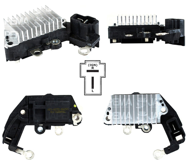 SKU1140 REGULADOR NIPPONDENSO 12V MARCA JAPEMA