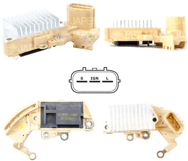 SKU1166 REGULADOR NIPPONDENSO 12V MARCA JAPEMA
