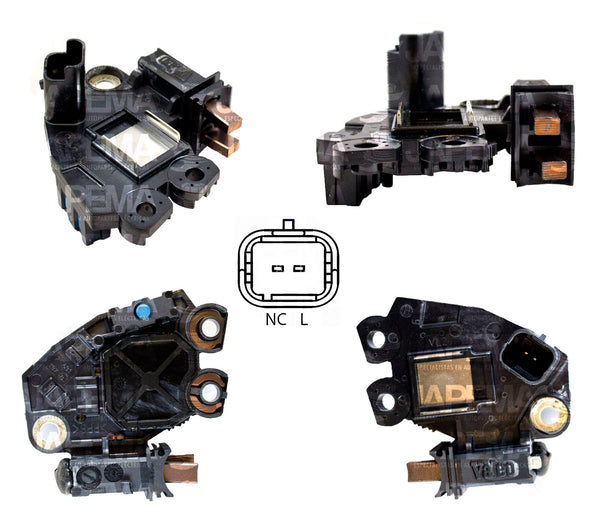 SKU11907 REGULADOR VALEO 12V L-FR 14.6V MARCA JAPEMA
