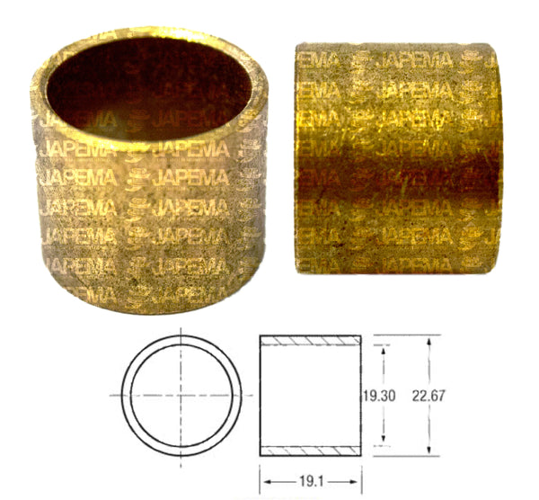 SKU2143 BUJE TAPA CENTRAL DELCO 30MT, 35MT DD MARCA JAPEMA