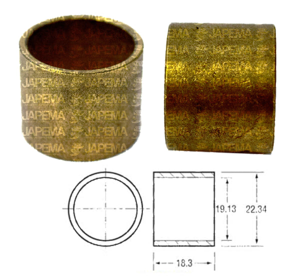 SKU2144 BUJE TAPA CENTRAL 10, 20, 22, 25, 27MT SD300 DD MARCA PREMIUM