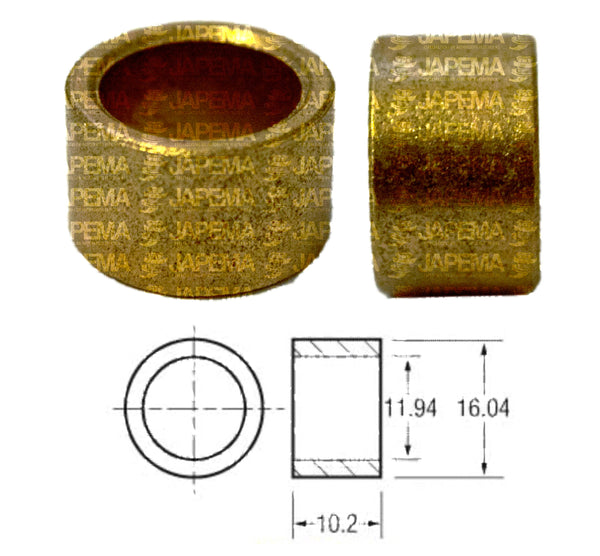 SKU2163 BUJE FORD 1X DD, PMGR CAMPANA MARCA JAPEMA