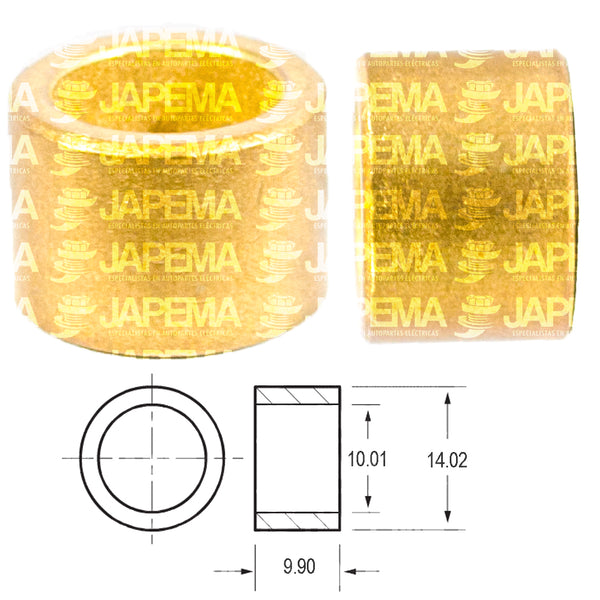 SKU12942 BUJE CAMPANA BOSCH 108 PMGR MARCA JAPEMA