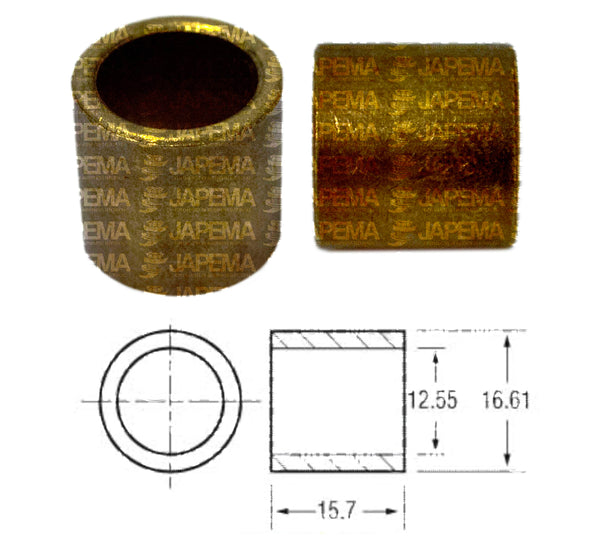 SKU2219 BUJE BOSCH 358, 359, 360, 362, 363, 366 DD CAMPANA D.E. MARCA JAPEMA