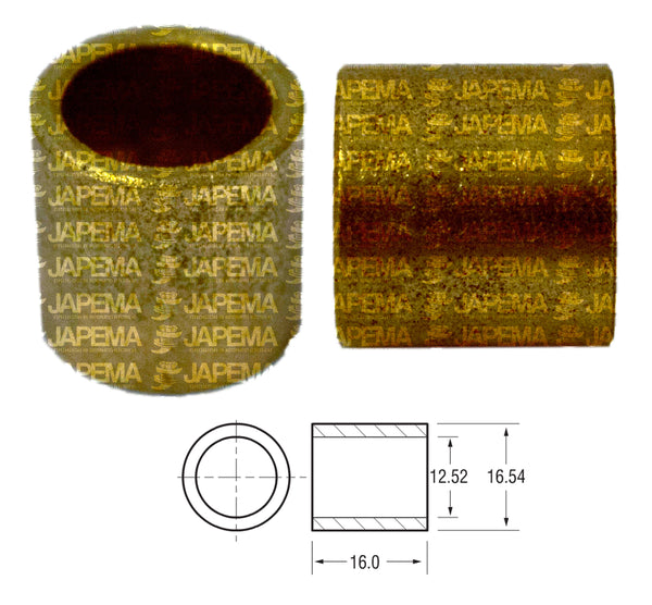 SKU2221 BUJE BOSCH 354, 355, 358, 359, 360, 362, 364, 365, 367 DD CAMPANA MARCA JAPEMA