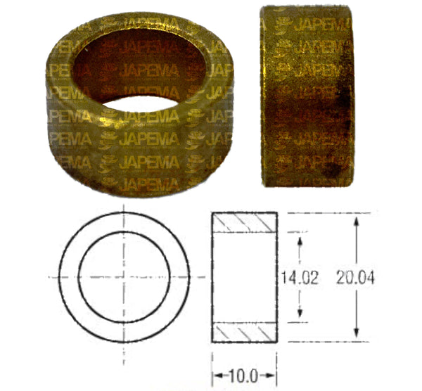 SKU2227 BUJE BOSCH 359, 360 DD TAPA C.E. MARCA JAPEMA