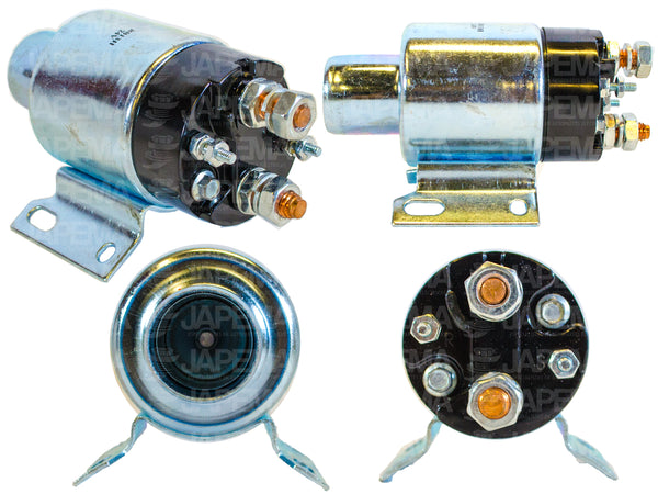 SKU2253 SOLENOIDE DELCO 30MT, 35MT DD 24V 4 TERMINALES MARCA JAPEMA