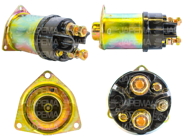 SKU2254 SOLENOIDE DELCO 37MT DD 12V 3 TERMINALES MARCA JAPEMA