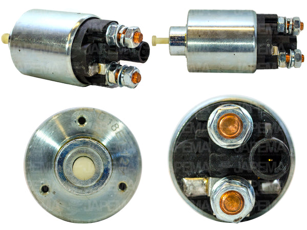 SKU6954 SOLENOIDE DELCO PG260D, PG260H PMGR 12V 3T MARCA JAPEMA