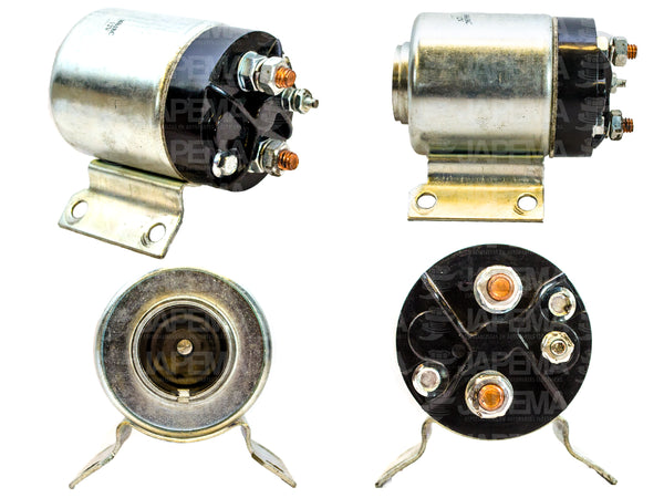 SKU2298 SOLENOIDE LEECE NEVILLE MDL, MDT, MEO 12V 3 TERMINALES MARCA JAPEMA