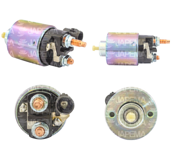 SKU6229 SOLENOIDE MITSUBISHI 12V 3 TERMINALES MARCA JAPEMA