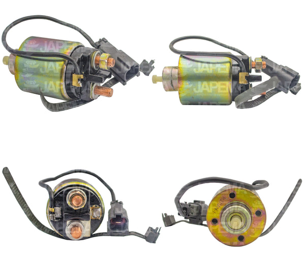 SKU7569 SOLENOIDE MITSUBISHI 12V 3 TERMINALES MARCA JAPEMA