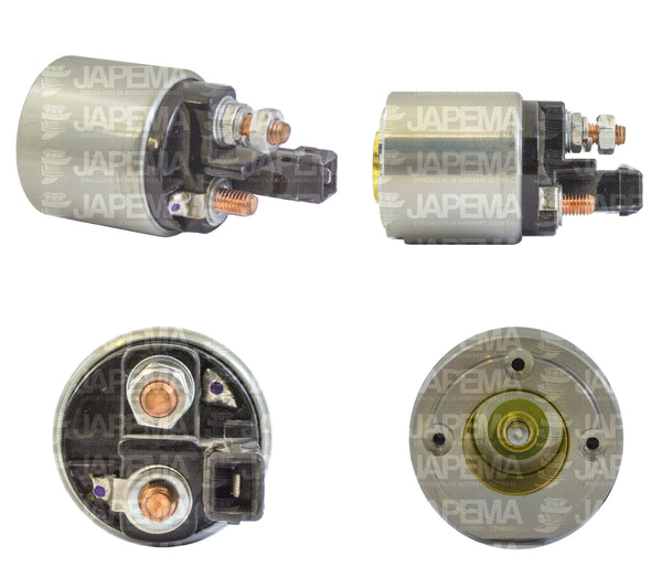 SKU10401 SOLENOIDE VALEO PMGR 12V 3 TERMINALES MARCA JAPEMA