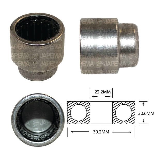 SKU4461 BALERO DE RODILLO ALTERNADOR DELCO 35SI, 6SI, MARCA JAPEMA CATERPILLAR, FREIGHTLINER, KENWORTH, INTERNATIONAL