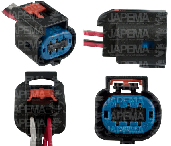 SKU7020 CONECTOR / ARNES 6 TERMINALES CUERPO DE ACELERACION, GARGANTA CHRYSLER, DODGE, JEEP